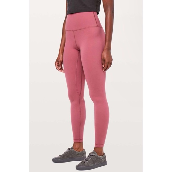 LULULEMON Misty Merlot Align Full Length 28” Leggings - Picture 1 of 6